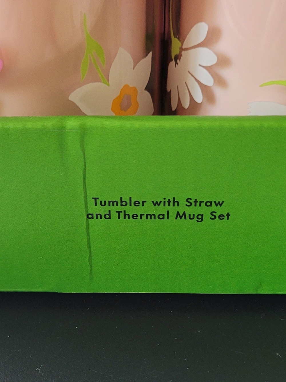 Kate Spade Floral Waltz Tumbler Duo Set - Picture 2 of 2